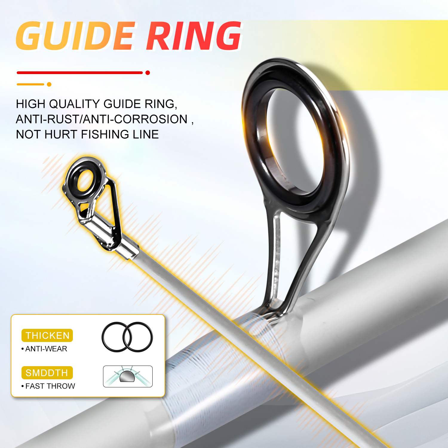 Sougayilang 2section Spinning  - Fishing Rod Spinning reseña y precio