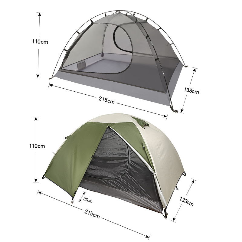 1Backpacking Tent 2 Person Lig - Fishing Rod Travel reseña y precio