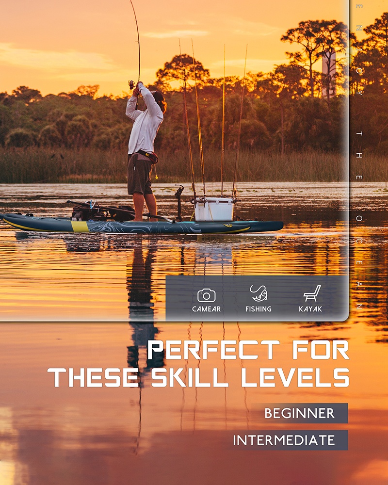 Three Air Chamber Inflatable F - Fishing Rod Holder reseña y precio