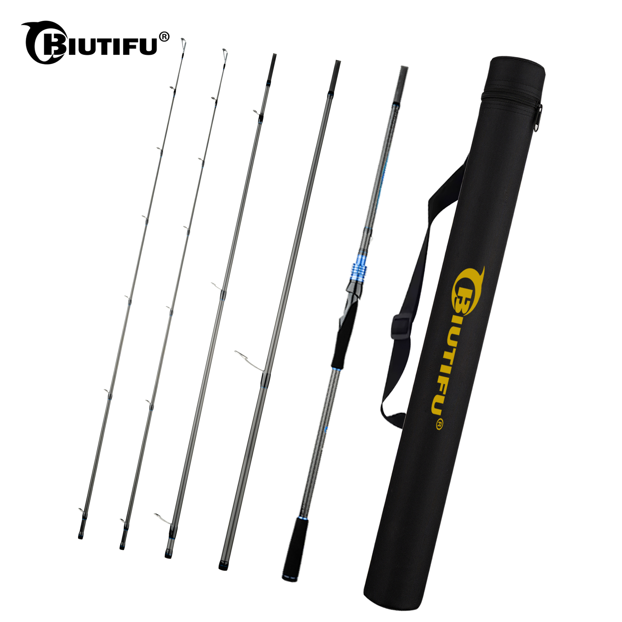 BIUTIFU Casting Spinning Lure  - Fishing Rod Surf reseña y precio